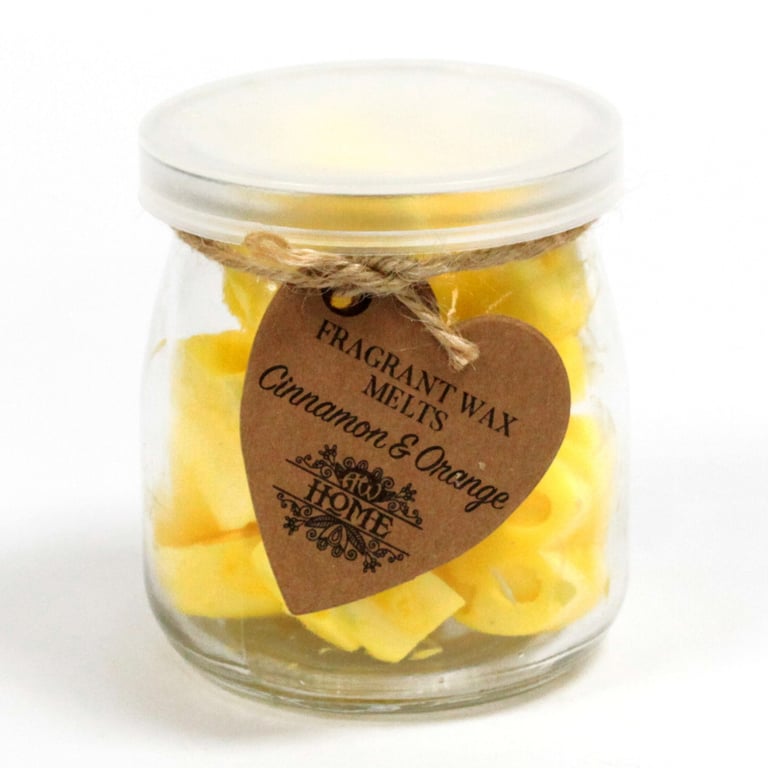 Soywax Melts Jar - Cinnamon & Orange Scented Candle Filler