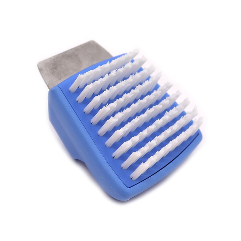 Himalayan Salt Block Cleaning Brush - Natural Food-Safe Scrubber Tool