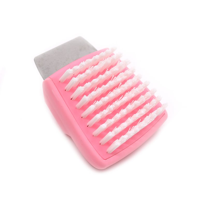 Himalayan Salt Block Cleaning Brush - Natural Food-Safe Scrubber Tool