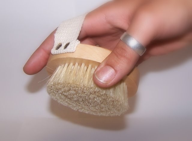 Hand Grip Serious Body Scrub Brush - Exfoliating Shower Brush for Home Spa and Skin Care