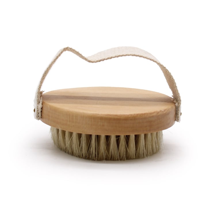 Hand Grip Serious Body Scrub Brush - Exfoliating Shower Brush for Home Spa and Skin Care