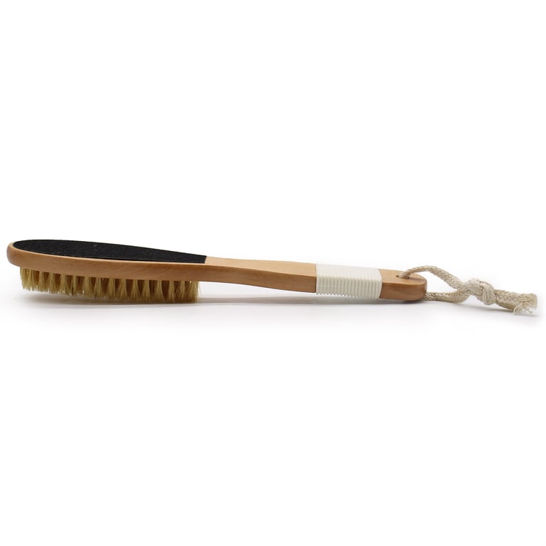 Dual Brush & File: Dual Ended Makeup Tool Set for Skincare and Grooming