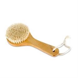 Natural Gentle Short Handle Body Scrub for Exfoliating Skin Care