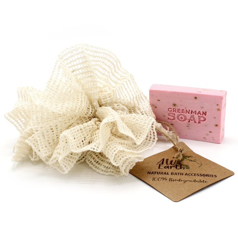Nature Scrunchy - Rami 55gm Natural Fiber Hair Tie Eco-Friendly Sustainable Accessory