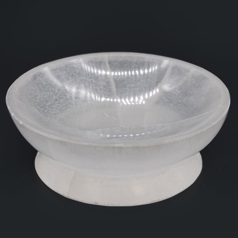 13cm Selenite Ritual Bowl - Crystal Healing by Your Brand