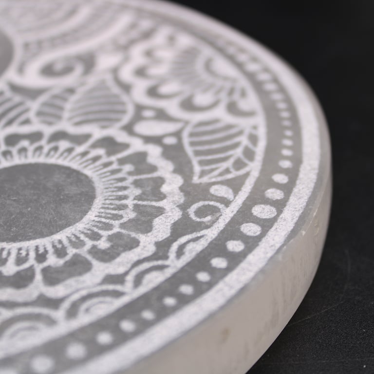 18cm Large Feng Shui Charging Plate - Modern & Energy Efficient