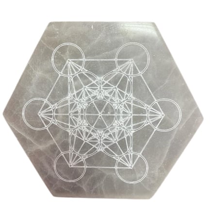 18cm Hexagonal Charging Plate - Multi-Device Compatibility - Direction & Decision