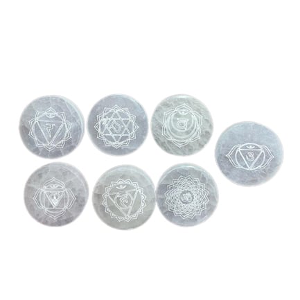 7 Chakra Energy Plates - Balance & Recharge - Brand Name