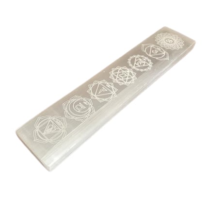 Chakra Flat Bar Magnetic Charging Plate 20cm Crystal Charger