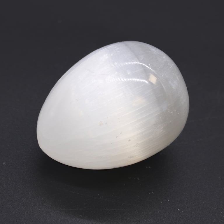 Selenite Egg - Small Metaphysical Healing Crystal - 5-6cm Size
