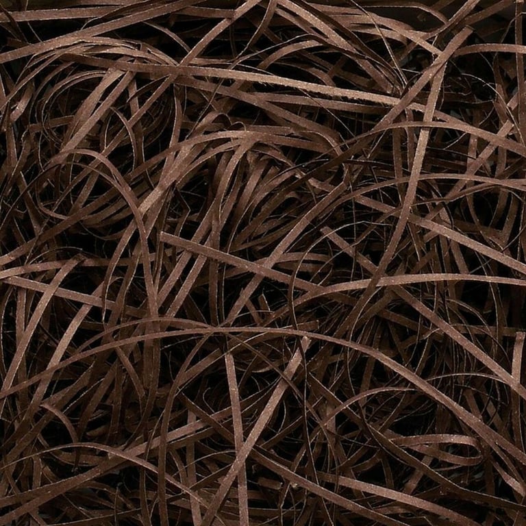 Very Fine Shredded Paper - Chocolate Culinary Grade - 0.5KG Baking Supply