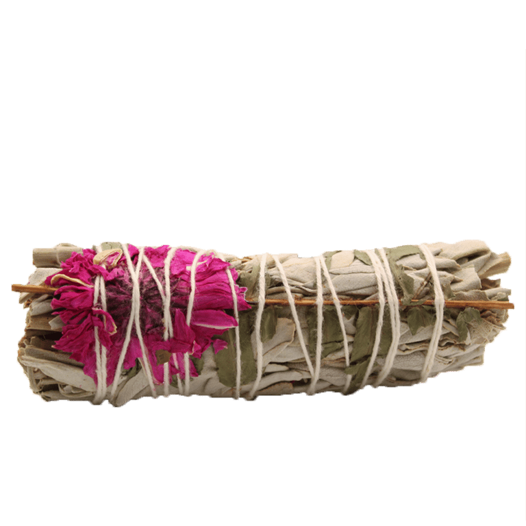 Dahlia Sage 10cm Natural Herbal Smudge Stick