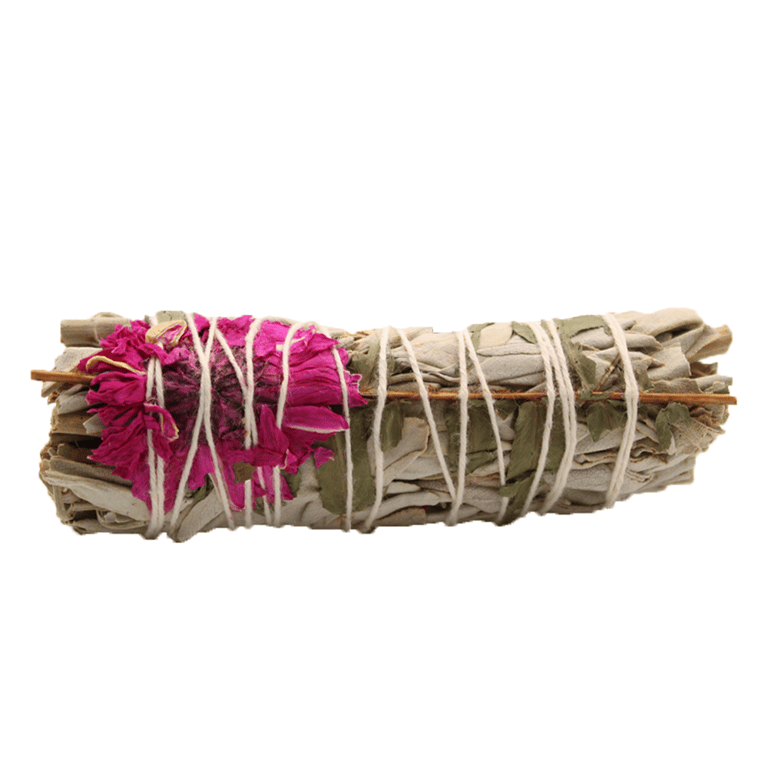 Dahlia Sage 10cm Natural Herbal Smudge Stick