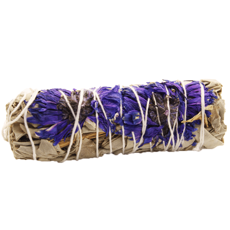 Purple Daze Sage 10cm Smudge Stick for Spiritual Purification and Cleansing