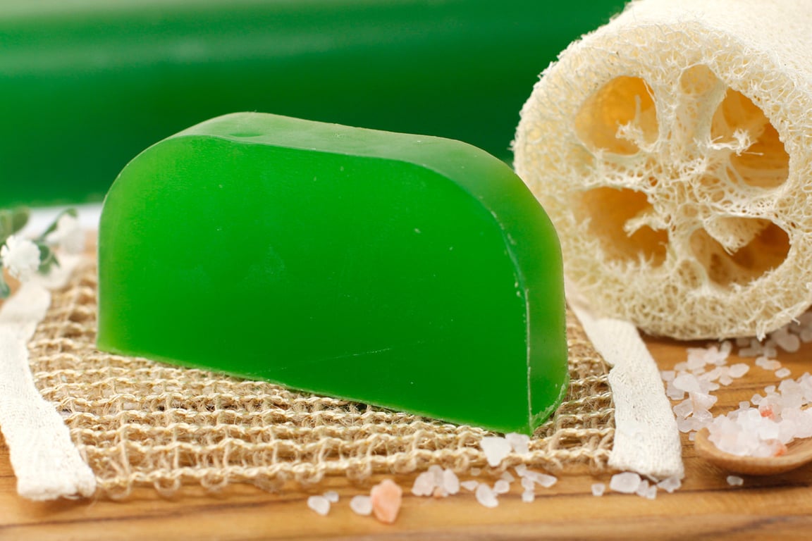 Argan Solid Shampoo Loaf (Thyme & Mint) - Natural, Sustainable Hair Care