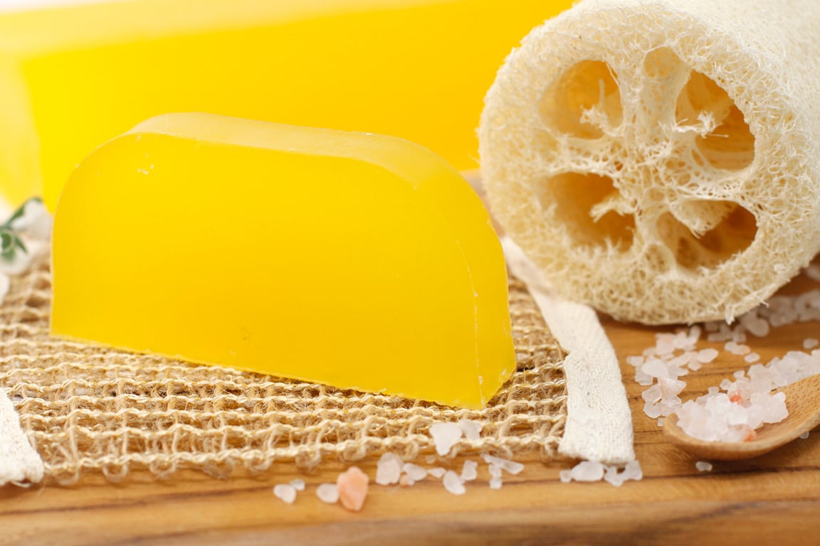 Argan Solid Shampoo Loaf (Chamomile & Lemon) - Nourishing Hair Care