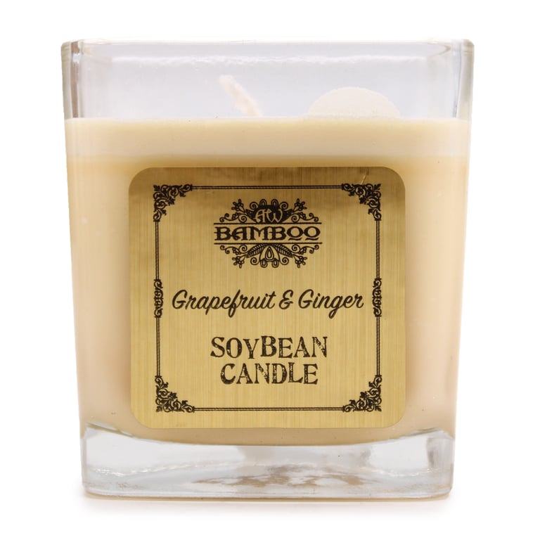 Soybean Jar Candles - Natural Grapefruit & Ginger Home Fragrance