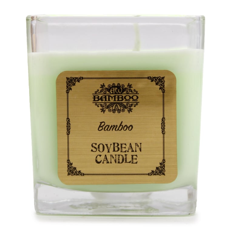 Soybean Jar Candles - Natural Bamboo Home Fragrance Scented Candles