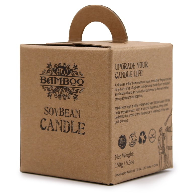 Soybean Jar Candles - Natural Soy Wax Home Fragrance with Delicious Scents