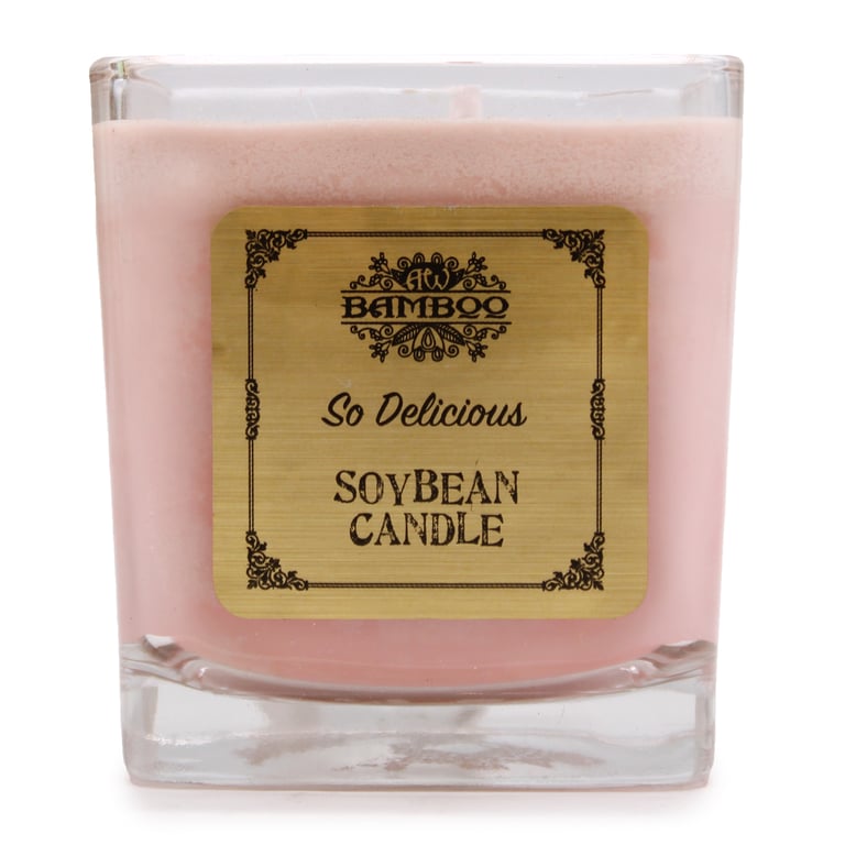 Soybean Jar Candles - Natural Soy Wax Home Fragrance with Delicious Scents