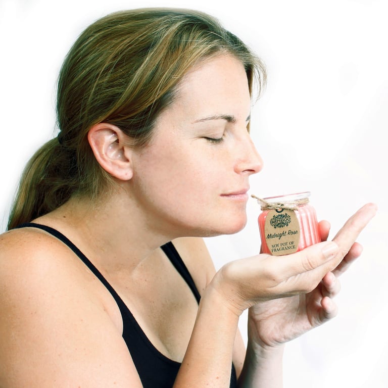 On Jasmine Wings Soy Pot of Fragrance Candles - Natural Jasmine Scented Soy Wax Candles for Home