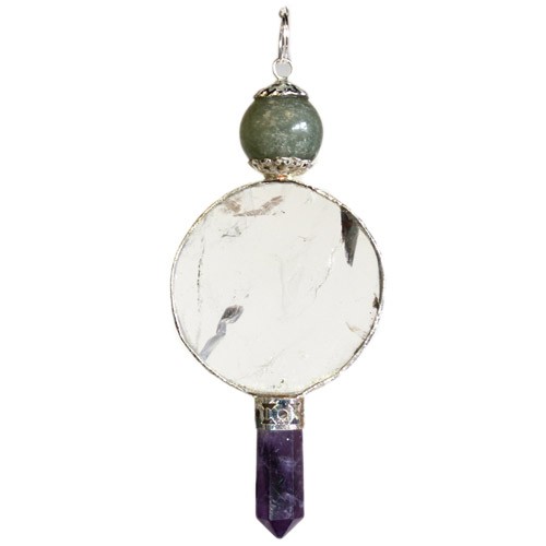 Unique Sphere Big Circle Point Pendulum Clock Art