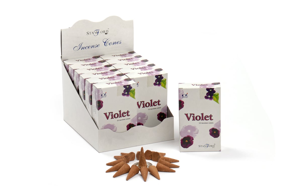 Lavender Cones - Home Fragrance Essential Oil Scented Decorative Candles