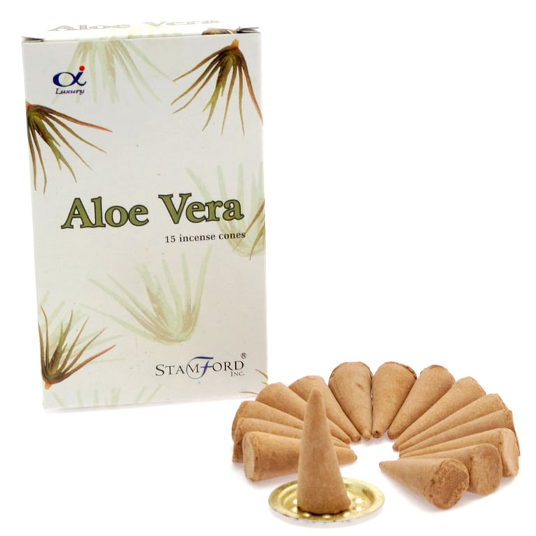 Natural Aloe Vera Cones - Organic Aloe Vera Gel for Skin Care and Home Remedies