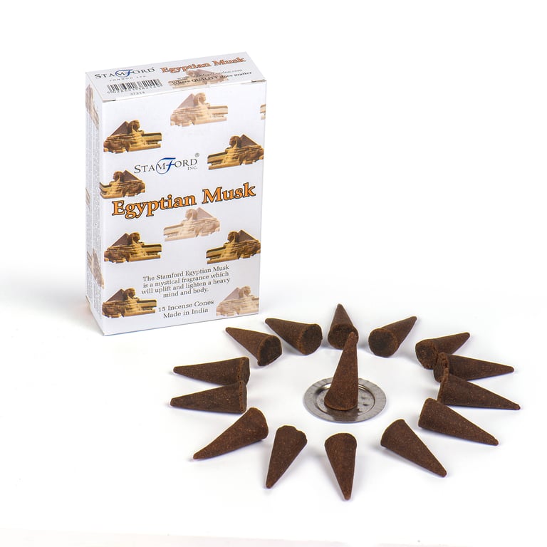 Authentic Egyptian Musk Cones - Natural Fragrance for Home Scents