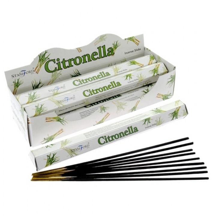 Citronella Premium Incense - Natural Outdoor Mosquito Repellent & Home Fragrance