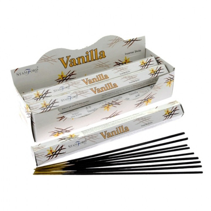 Premium Vanilla Incense - Natural Scented Relaxation Home Fragrance