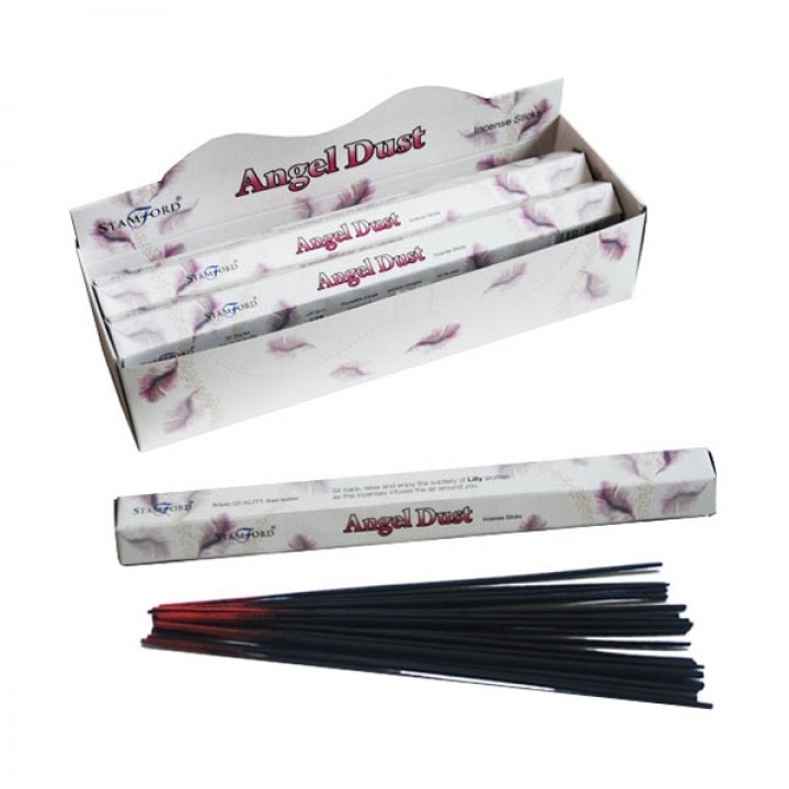 Angel Dust Premium Incense - Spiritual Relaxation Home Fragrance with Soft Scented Candles