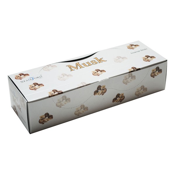 Musk Premium Natural Incense Sticks - Home Fragrance for a Musk Scent