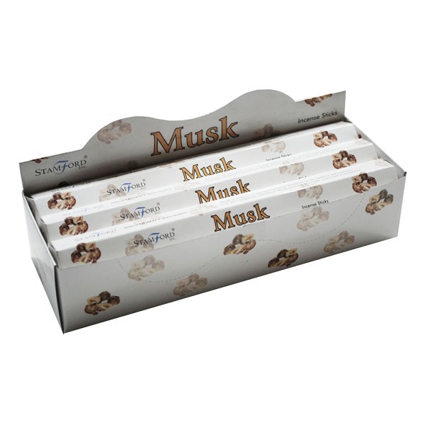 Musk Premium Natural Incense Sticks - Home Fragrance for a Musk Scent