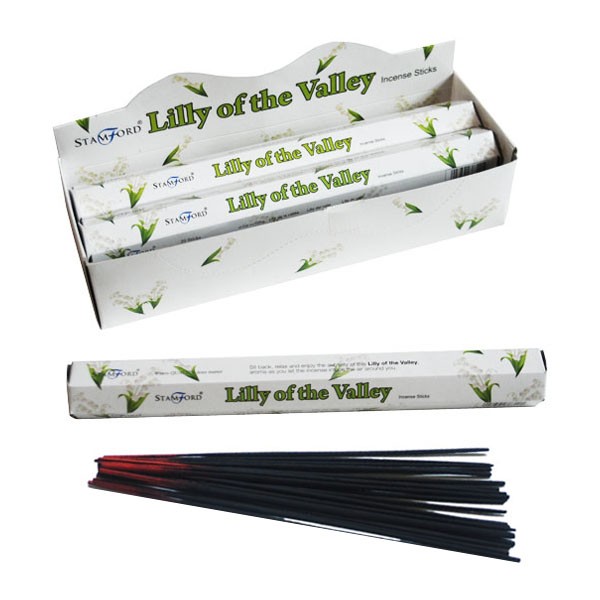 Lily of the Valley Premium Incense Sticks - Natural Aromatherapy Relaxation and Home Fragrance