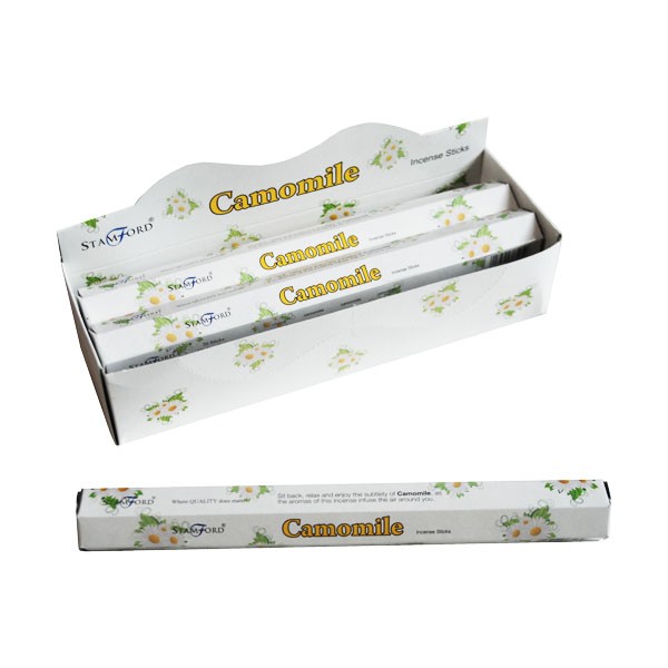 Camomile Premium Incense - Natural Relaxation Aromatherapy Home Fragrance