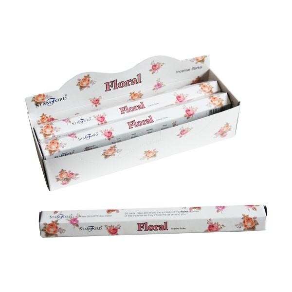 Premium Floral Scented Incense Sticks - Natural Aromatherapy Home Fragrance