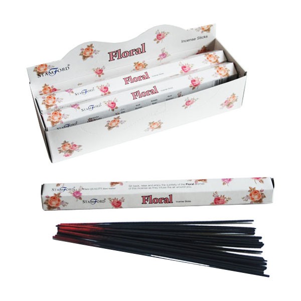 Premium Floral Scented Incense Sticks - Natural Aromatherapy Home Fragrance