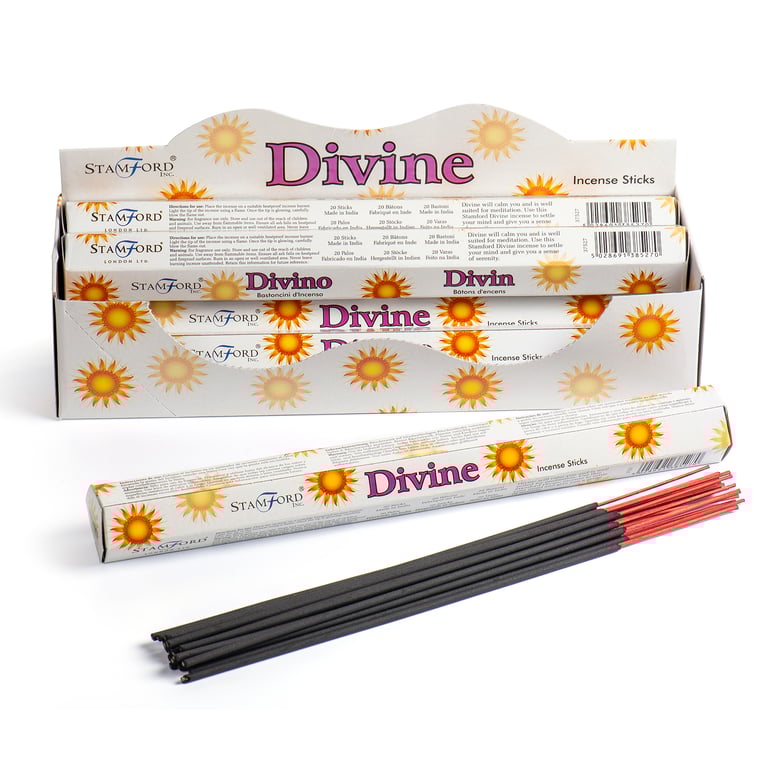 Divine Premium Incense - Spiritual Aromatherapy Sticks for Home Fragrance