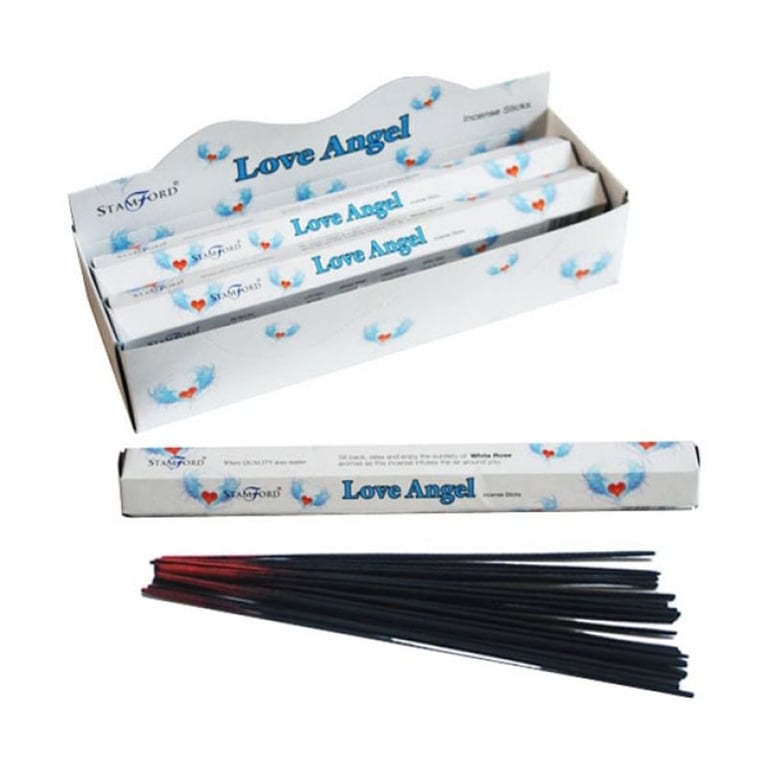Love Angel Premium Incense - Natural Spiritual Home Fragrance with Relaxing Angel Scent