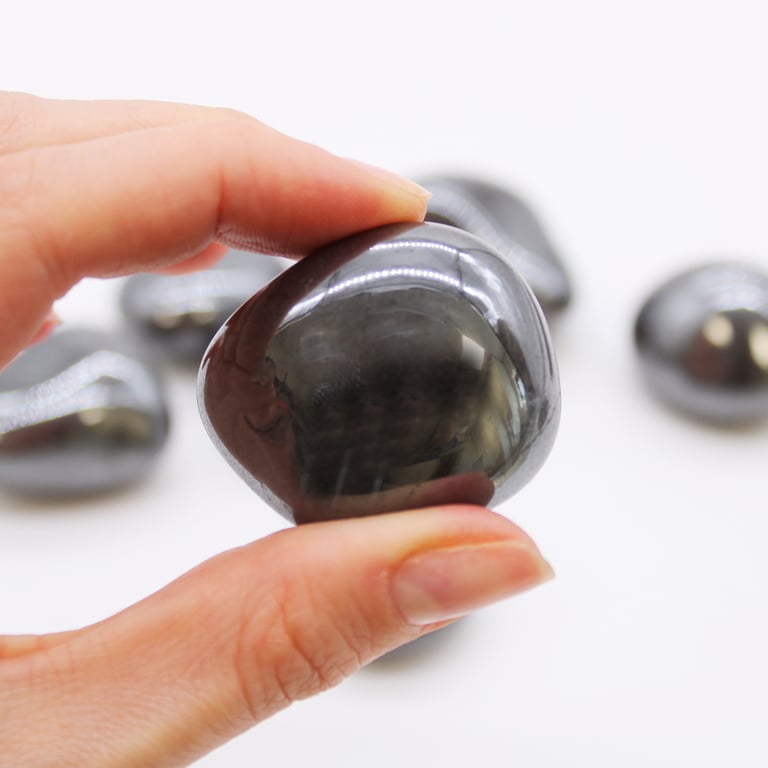 Hematite XL Tumble Stones - Large Polished Natural Minerals
