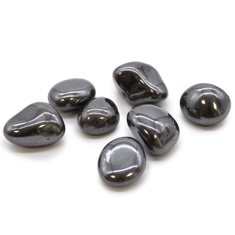Hematite XL Tumble Stones - Large Polished Natural Minerals