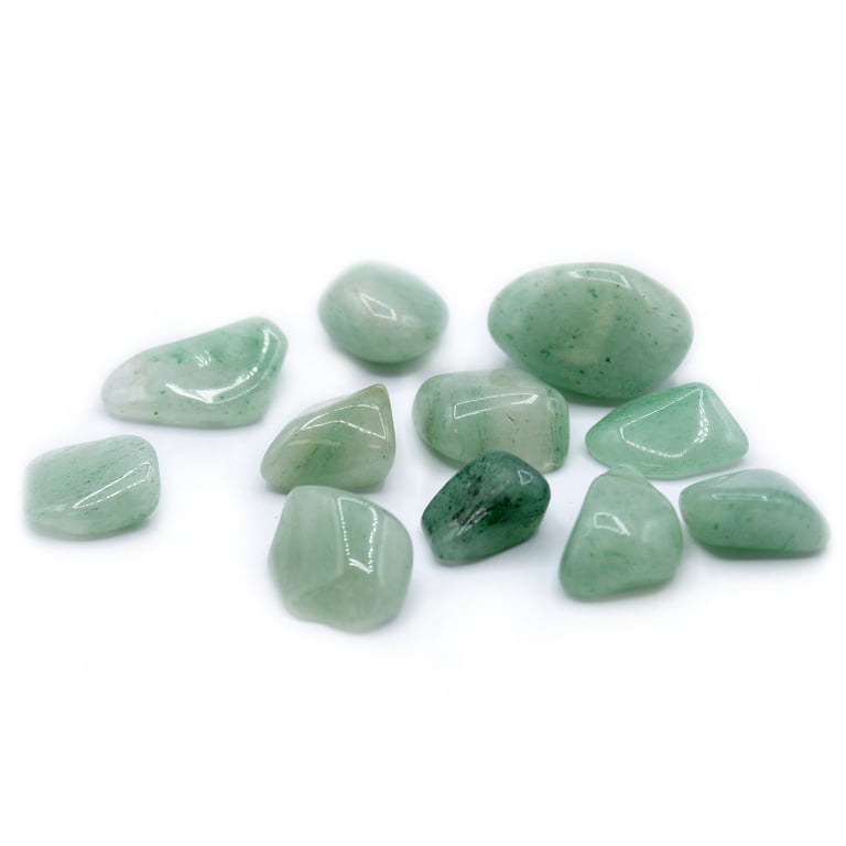 Aventurine Tumble Stones - Natural Healing Crystals for Meditation and Crystal Therapy