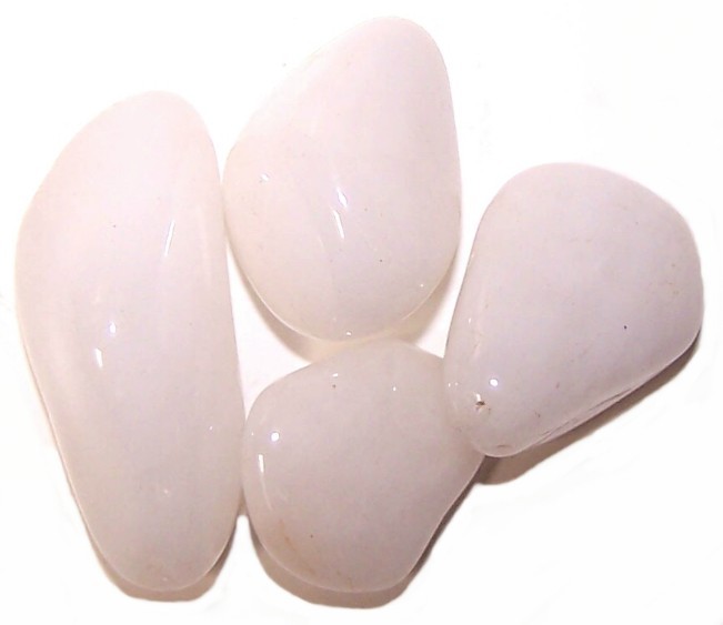 Snow Quartz Tumbled Stones - Natural Healing Crystals for Crystal Therapy