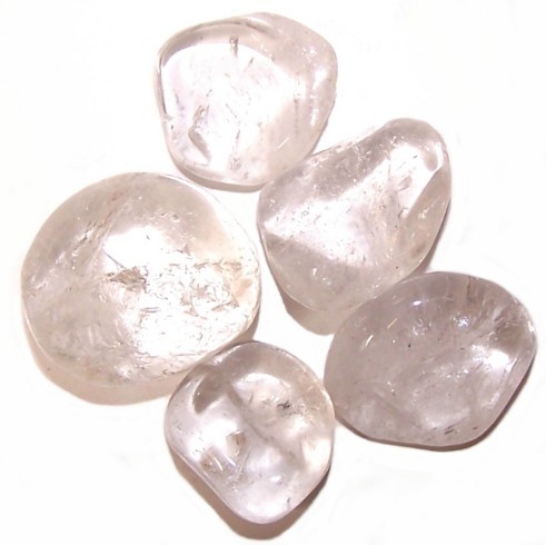 Rock Crystal Tumble Stones - Metaphysical Healing Crystals for Meditation and Energy Balance