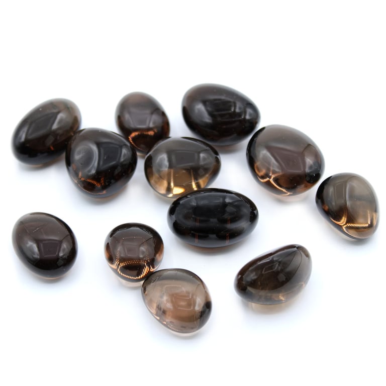 Smoky Quartz Tumble Stones - Natural Healing Crystals