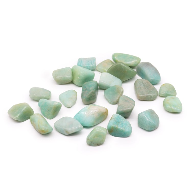 Amazonite Tumble Stones - Natural Healing Crystals