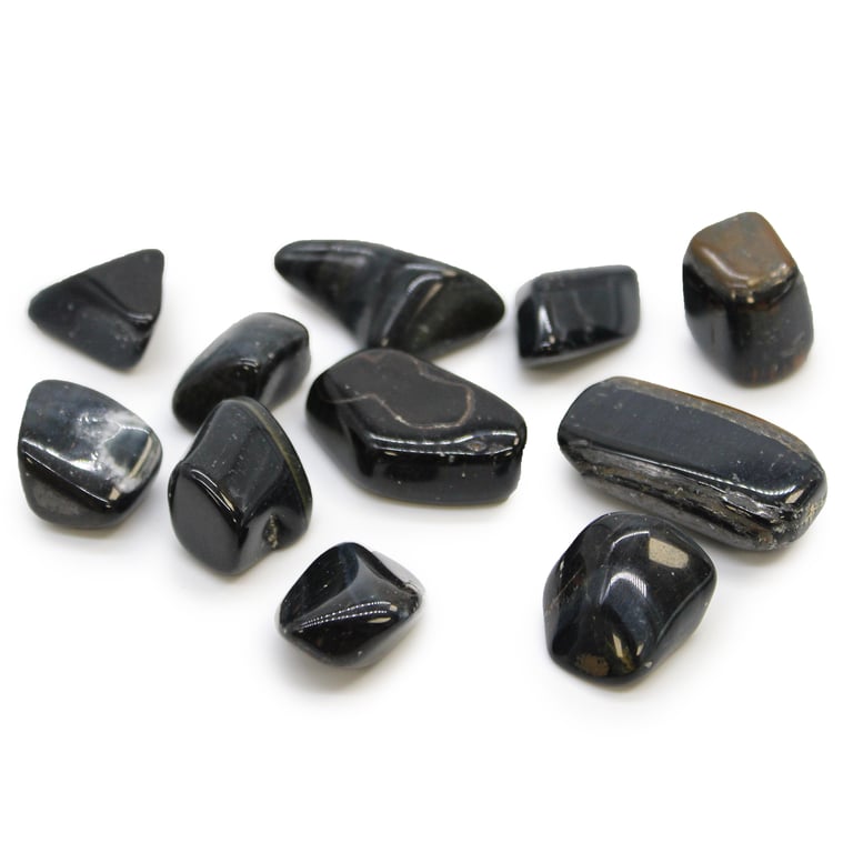 Natural Blue Tiger Eye L Tumble Stones - Crystal Healing Meditation Stone for Spirituality and Relaxation