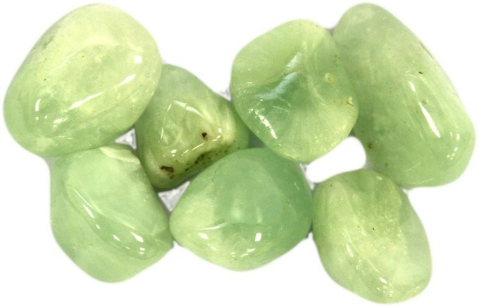 Tumble Stones - Prehnite Natural Gemstones
