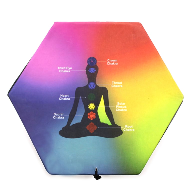 Black/Orange Singing Bowl Set (10.7cm) - Meditative Relaxation Tool
